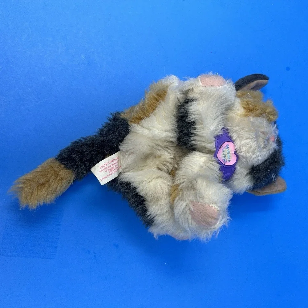 TYCO Kitty Kitty Kittens Calico Cat Plush 1993 7